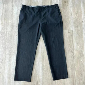 Mens Van Heusen Black Dress Pants - 44x32